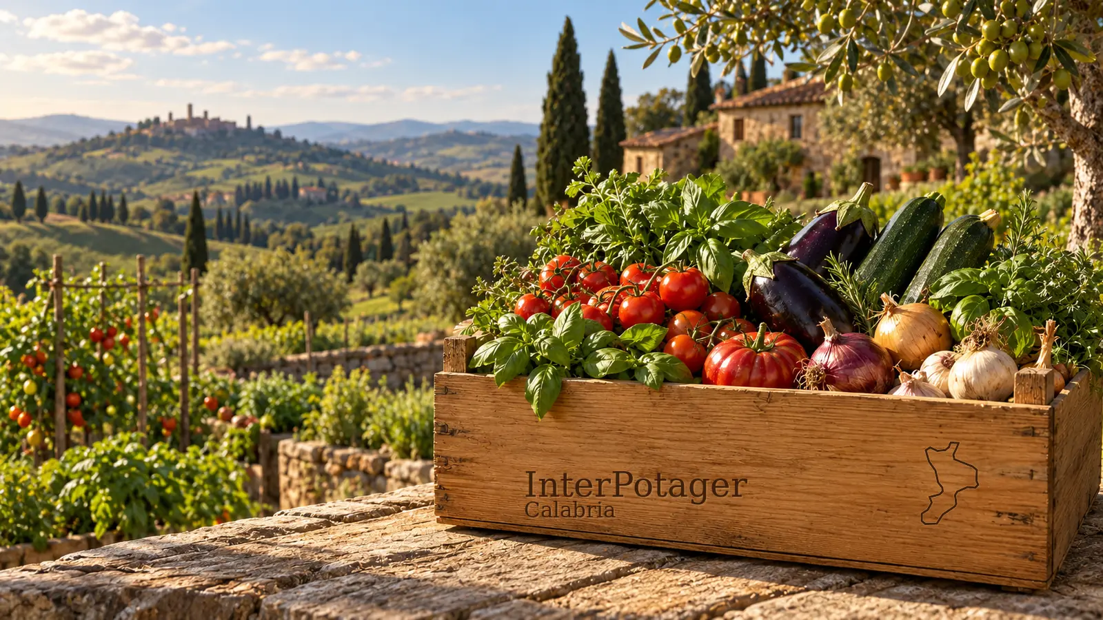 Récoltes locales InterPotager — Calabria