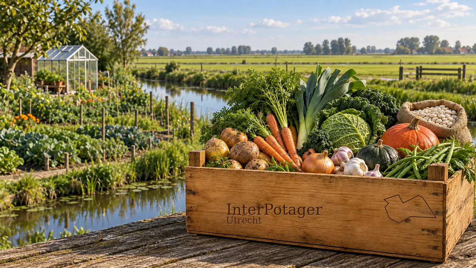 Récoltes locales InterPotager — Utrecht