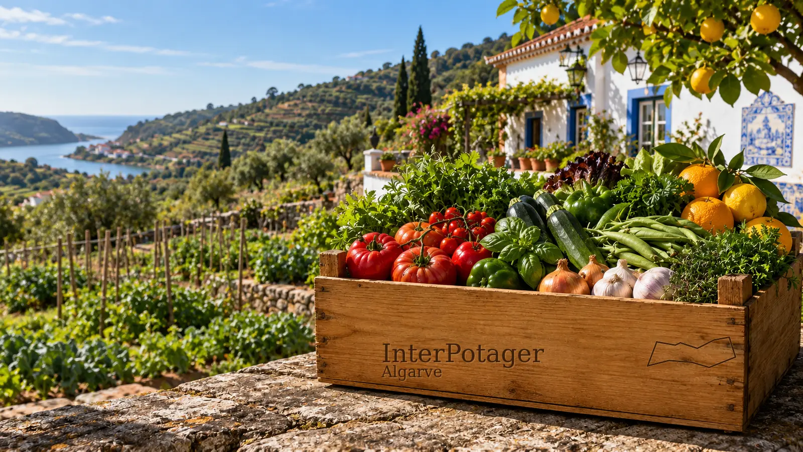 Récoltes locales InterPotager — Algarve